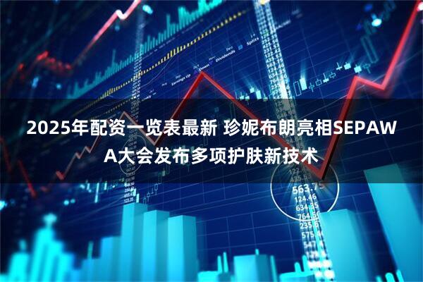 2025年配资一览表最新 珍妮布朗亮相SEPAWA大会发布多项护肤新技术